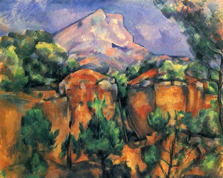 Montagne Sainte Victoire, Paul Cezanne